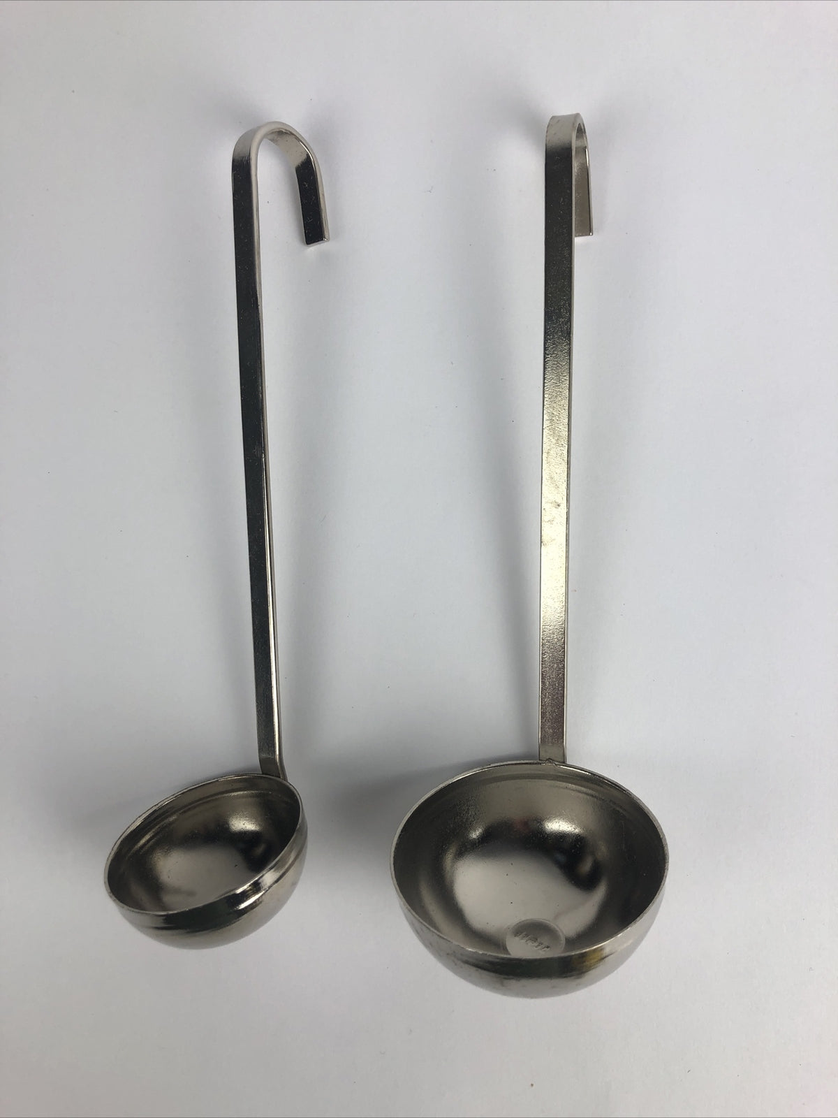 Cooks Tools Set Of 2 Nickel Plated Mini Ladle Ladles Made In Taiwan * Free Ship