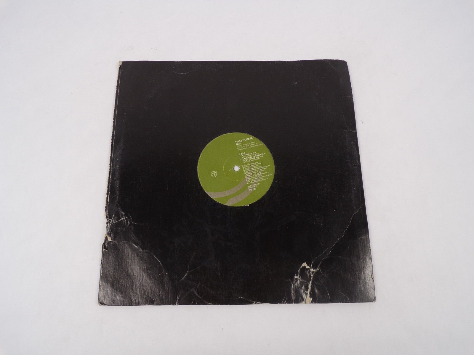 Finley Quaye Dice Layo And Bushwacka! Missing You Missing You Mix Vinyl Record