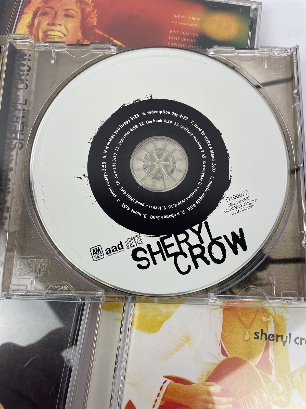 5 x Sheryl Crow Audio CD Lot C'MON - D Tours - TNMC - And Friends - Self Titled