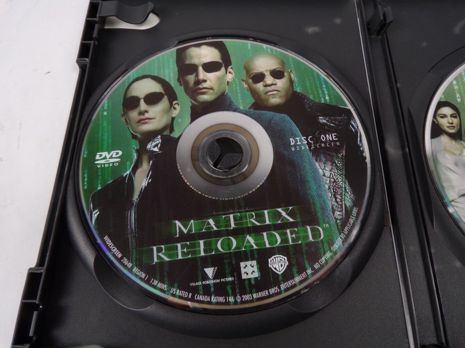 Matrix Reloaded An Explosion of Mind Freeing Extra Features Keanu ReevDVD Movies