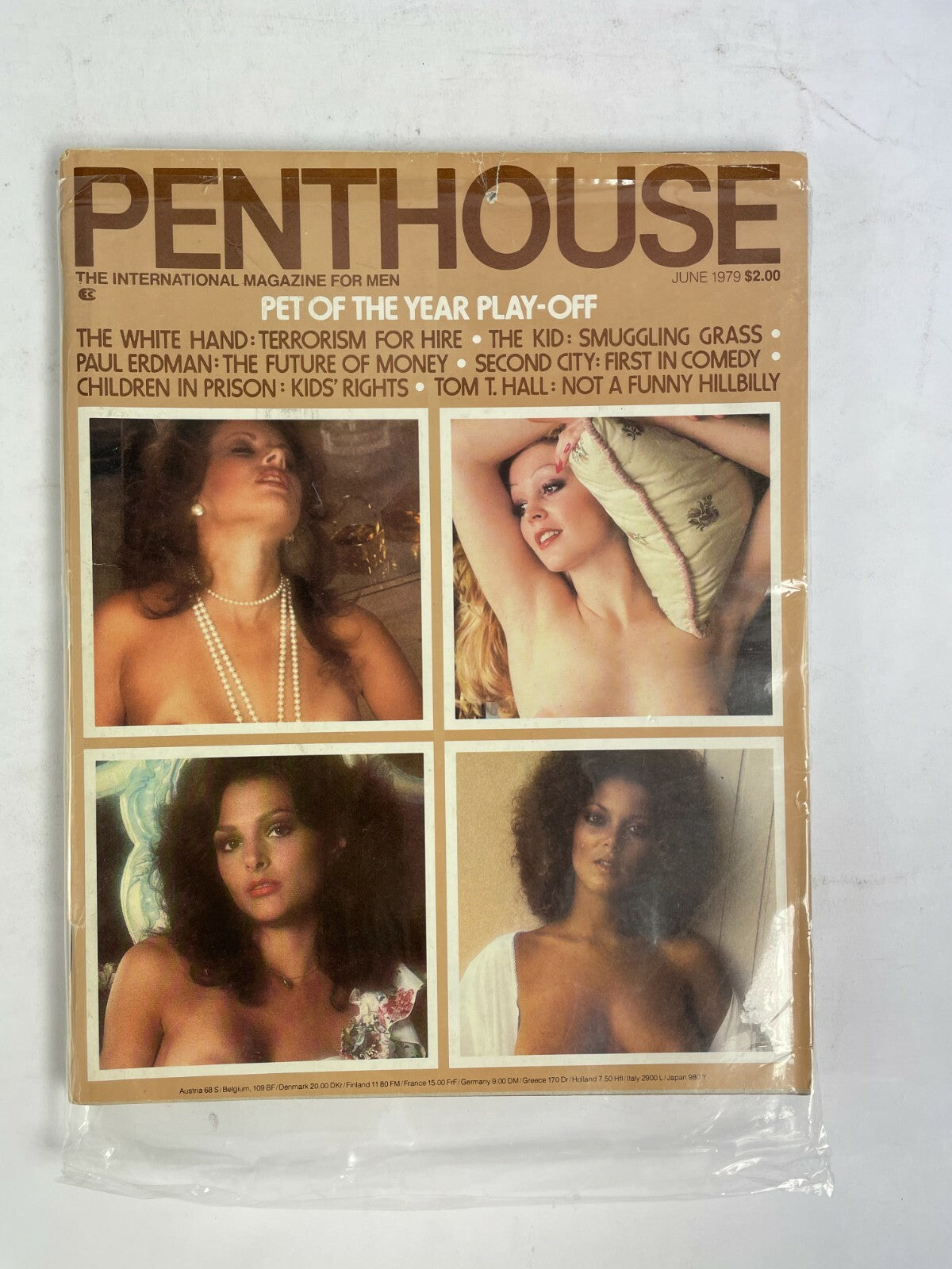 June 1979 Penthouse Magazine The Kid Future Money Second City Paul Erdman Tom #U