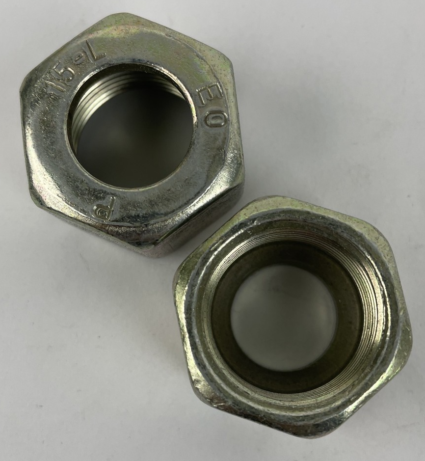 LOT OF 2 NEW EO PARKER HYDRAULIC ADAPTER COUPLING 7/8" 15-L NUT
