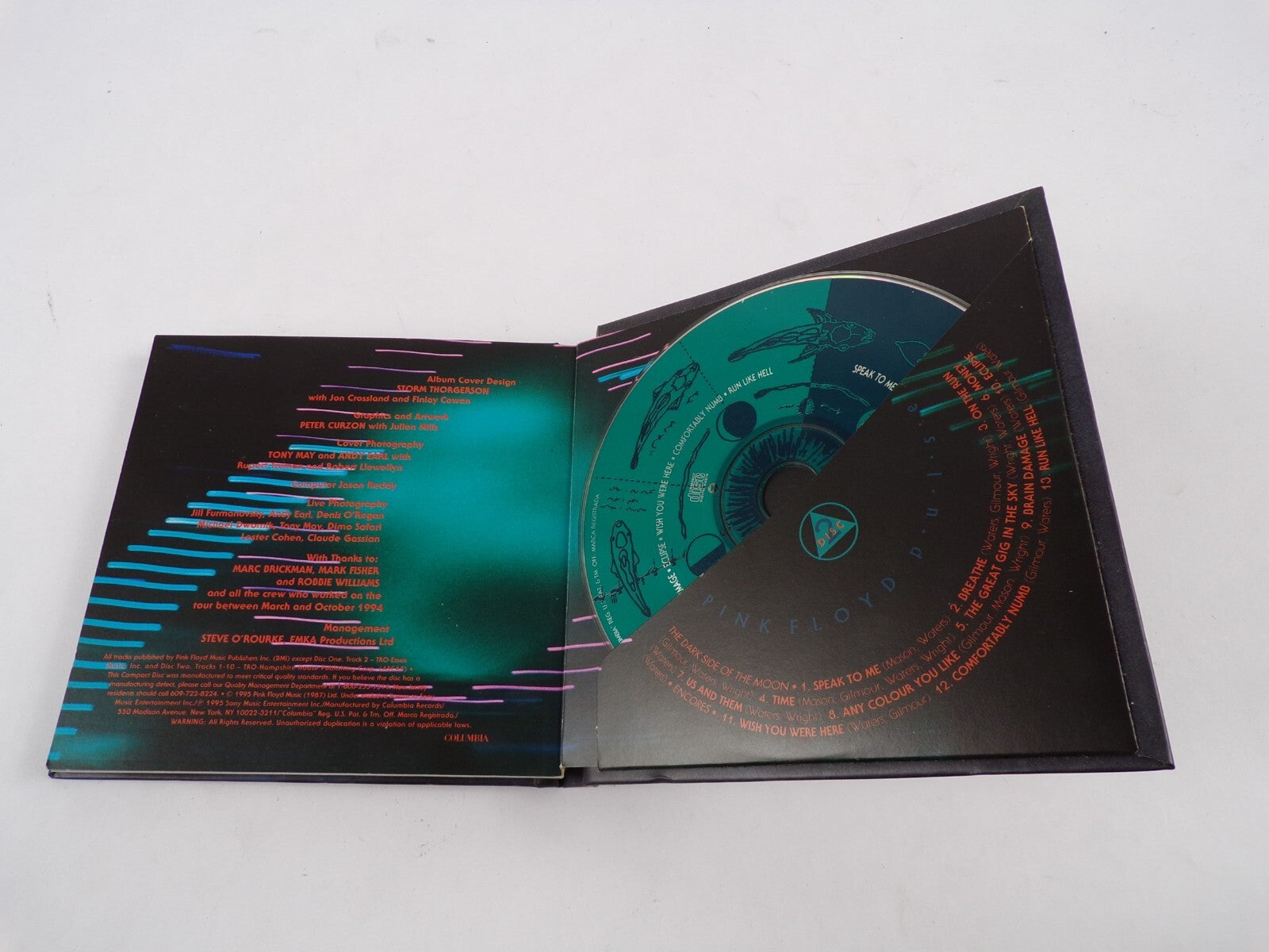 Pink Floyd Puise Speak To Me Breathe On The Run Time The Great Gig In The CD#2