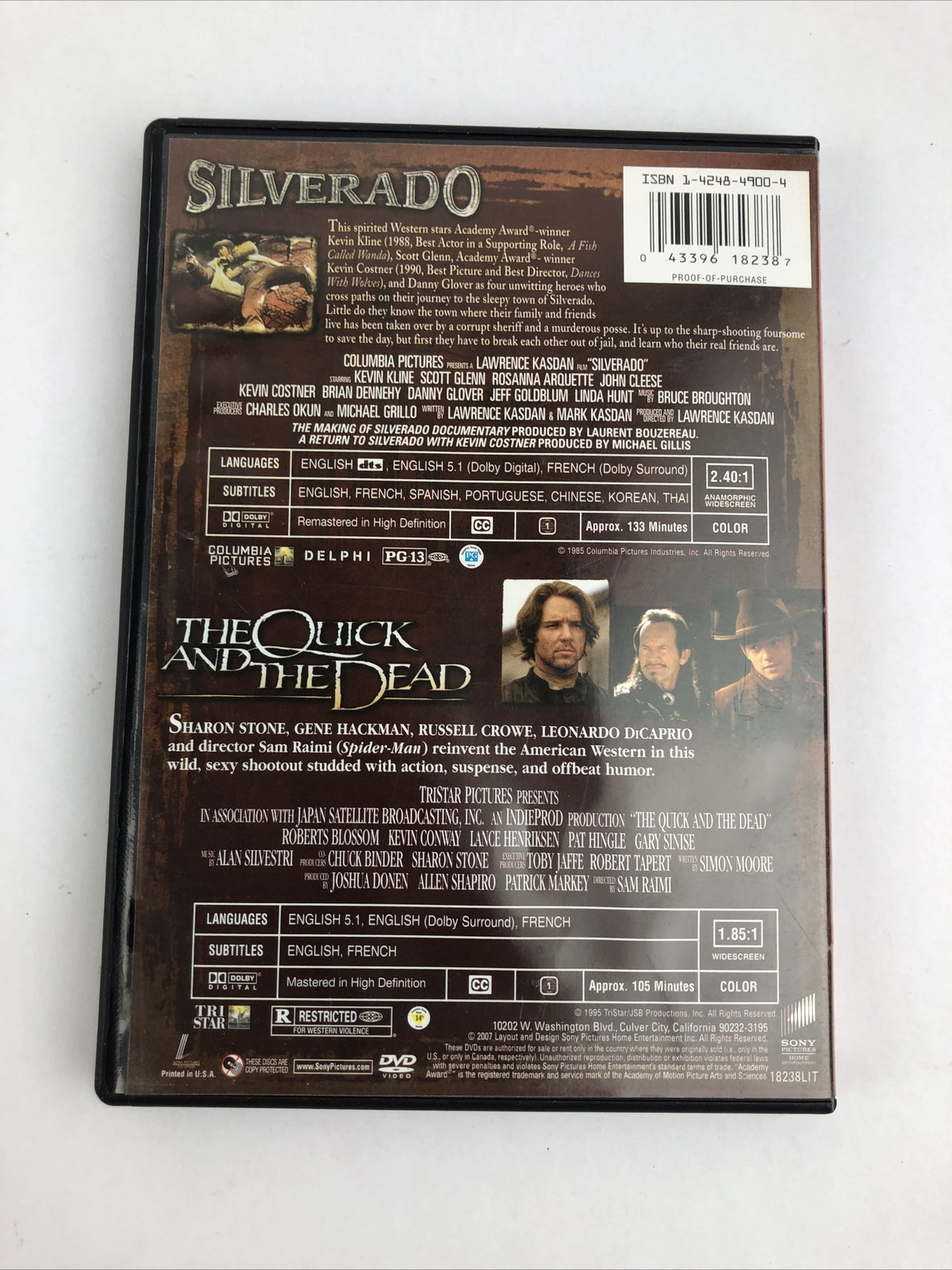 The Quick and the Dead / Silverado (DVD)