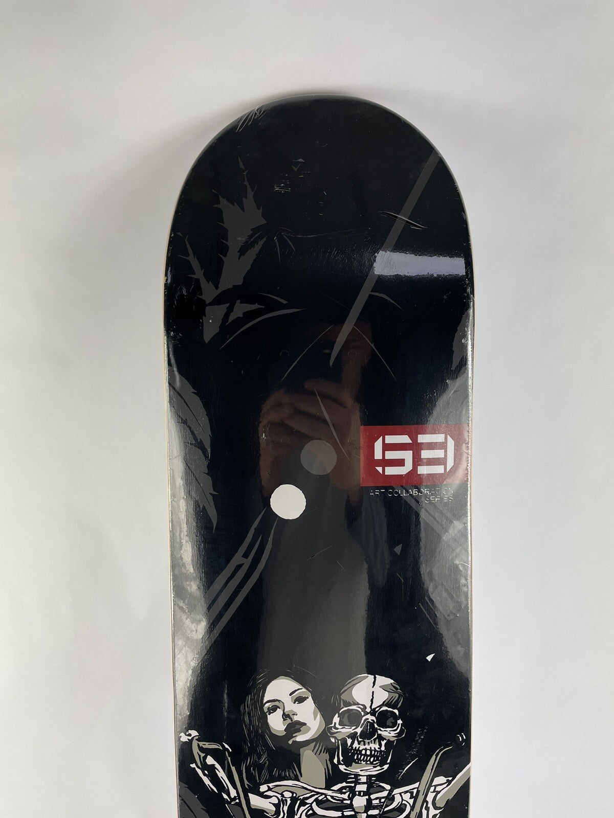 Easy Rider S3 7.5 x 31-inch hard rock maple skateboard deck with pre-applied grip tape C1.