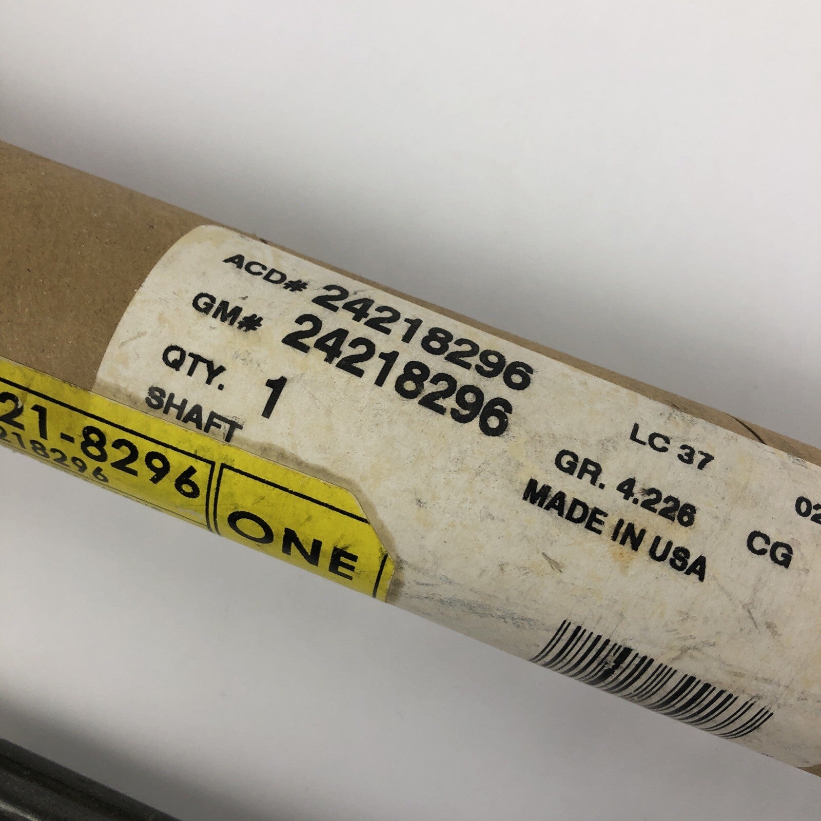 ACDelco 24218296 transmission oil pump drive shaft