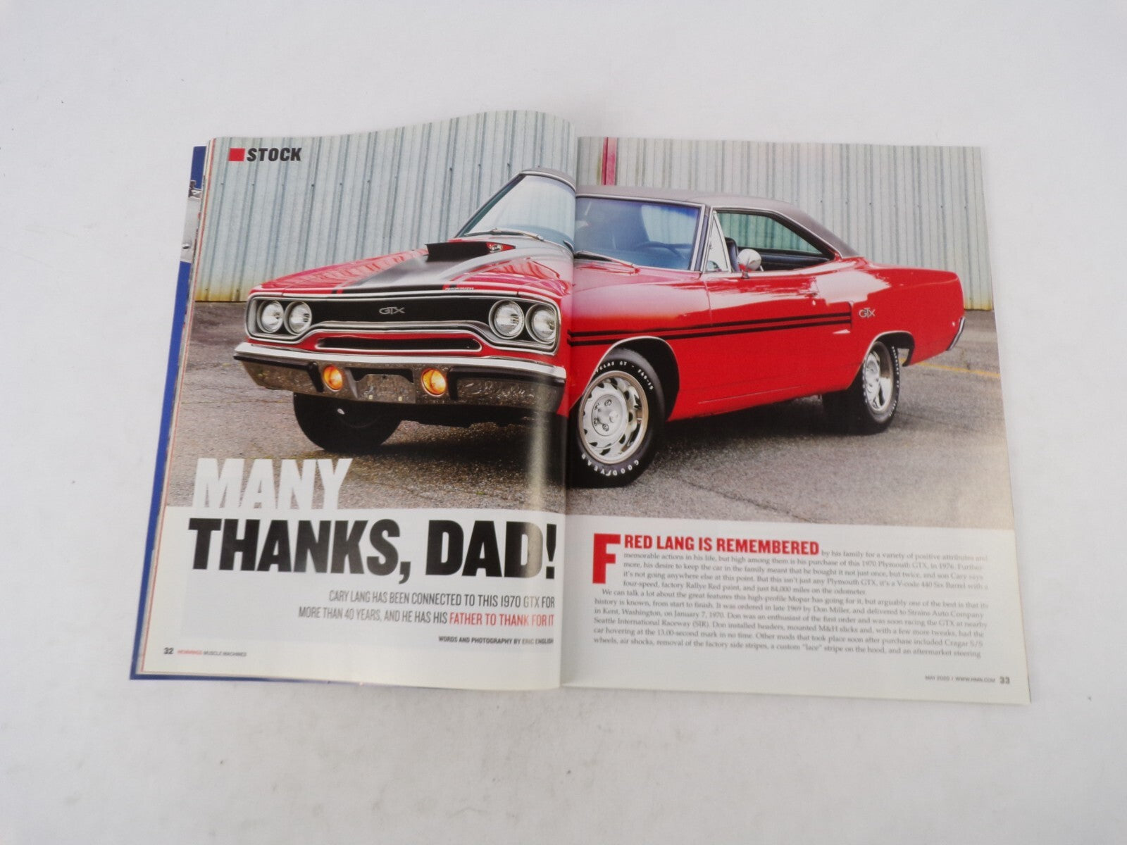 May 2020 Hemmings Muscle Machines Magazine Detroit's Original Boss Special Secti