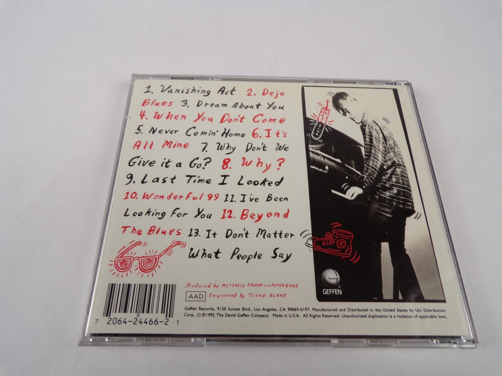 Peter Case Six-pack Of LoVe Vanishing Act Deja Blues Dream About You CD#61