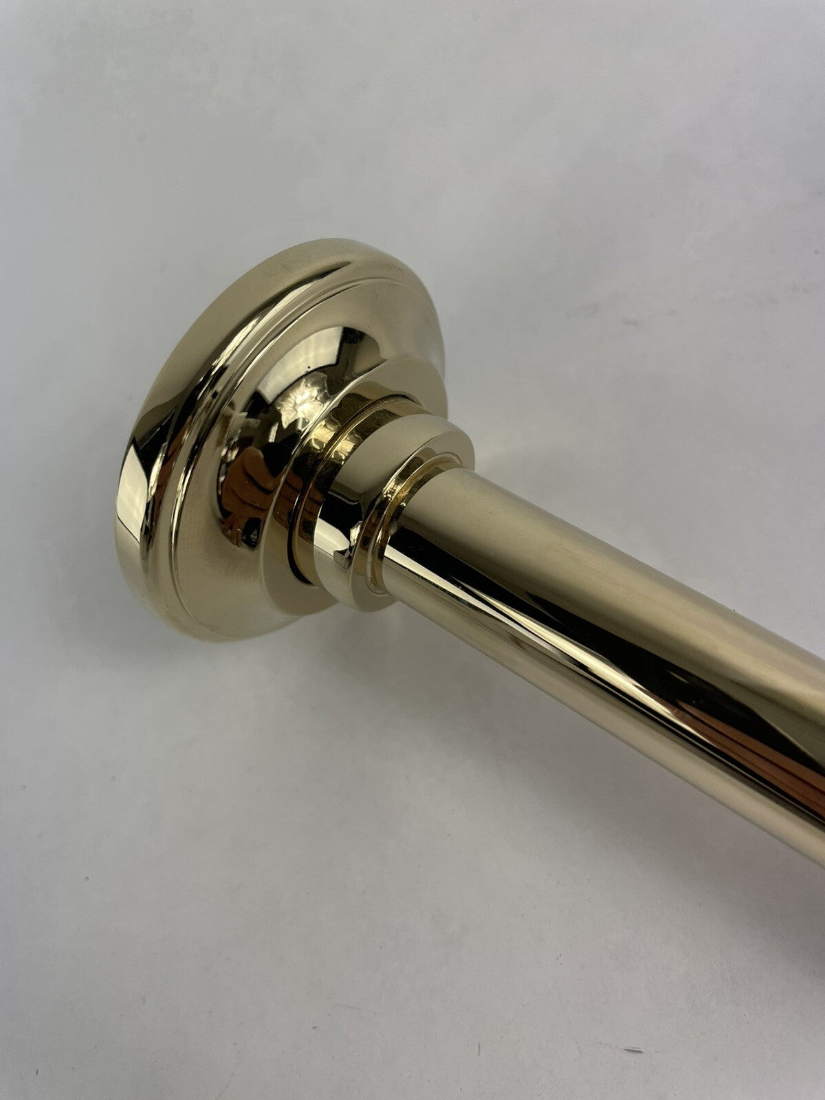 THG Paris Nickel Horizontal shower arm 45° lg: 10" Gold Polished