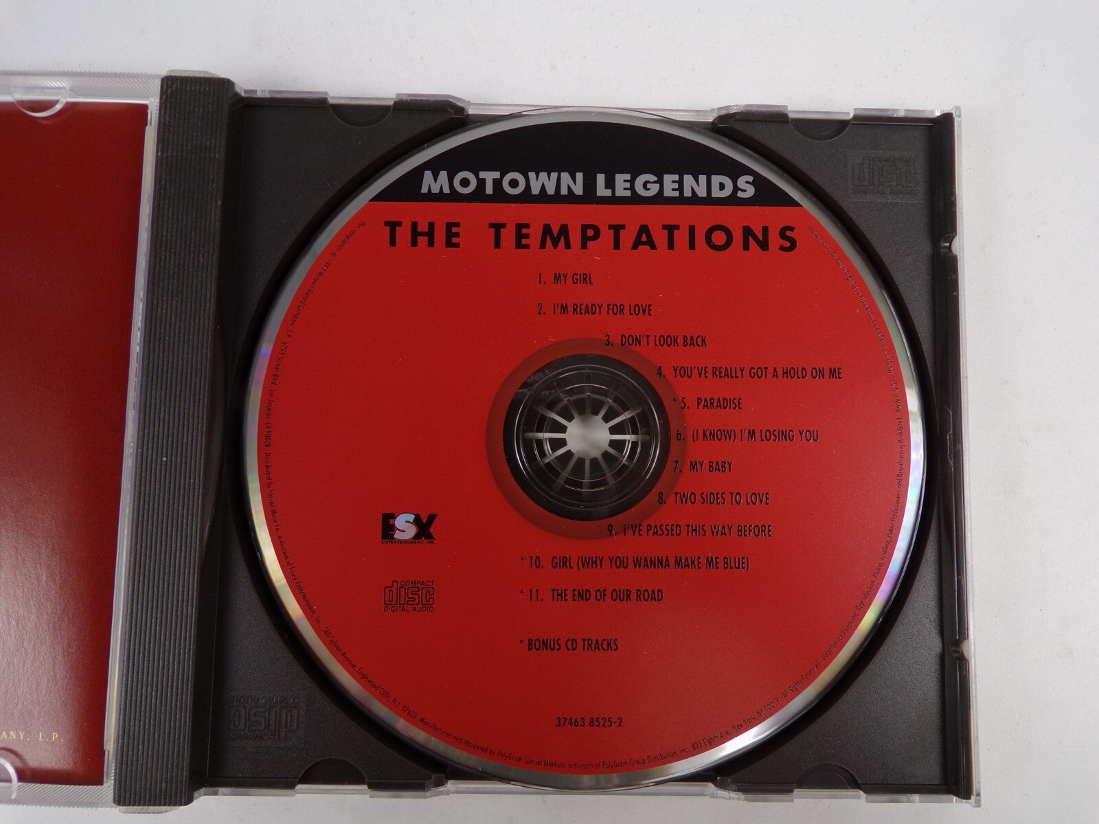 Motown Legends The Temptations CD #11
