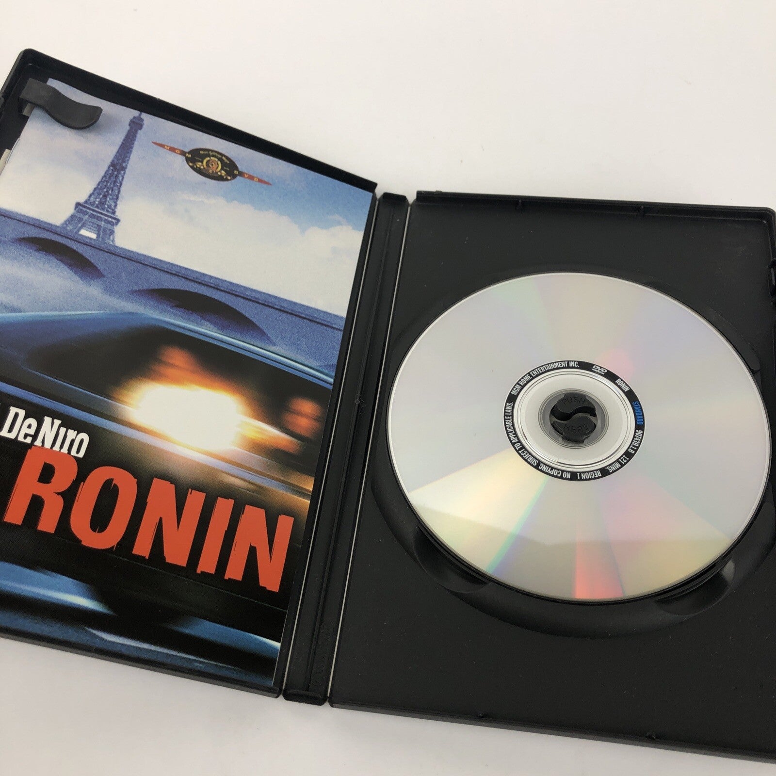 Ronin (DVD, 1998, Full & Widescreen Editions) "A Sly Masterpiece!" Mint Disc