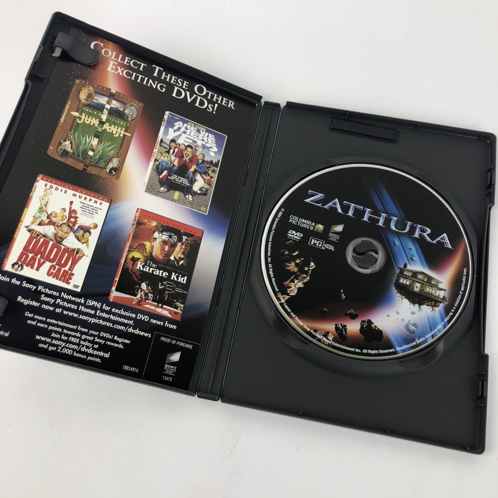 Zathura DVD Special Edition Widescreen - Mint Disc Free Shipping