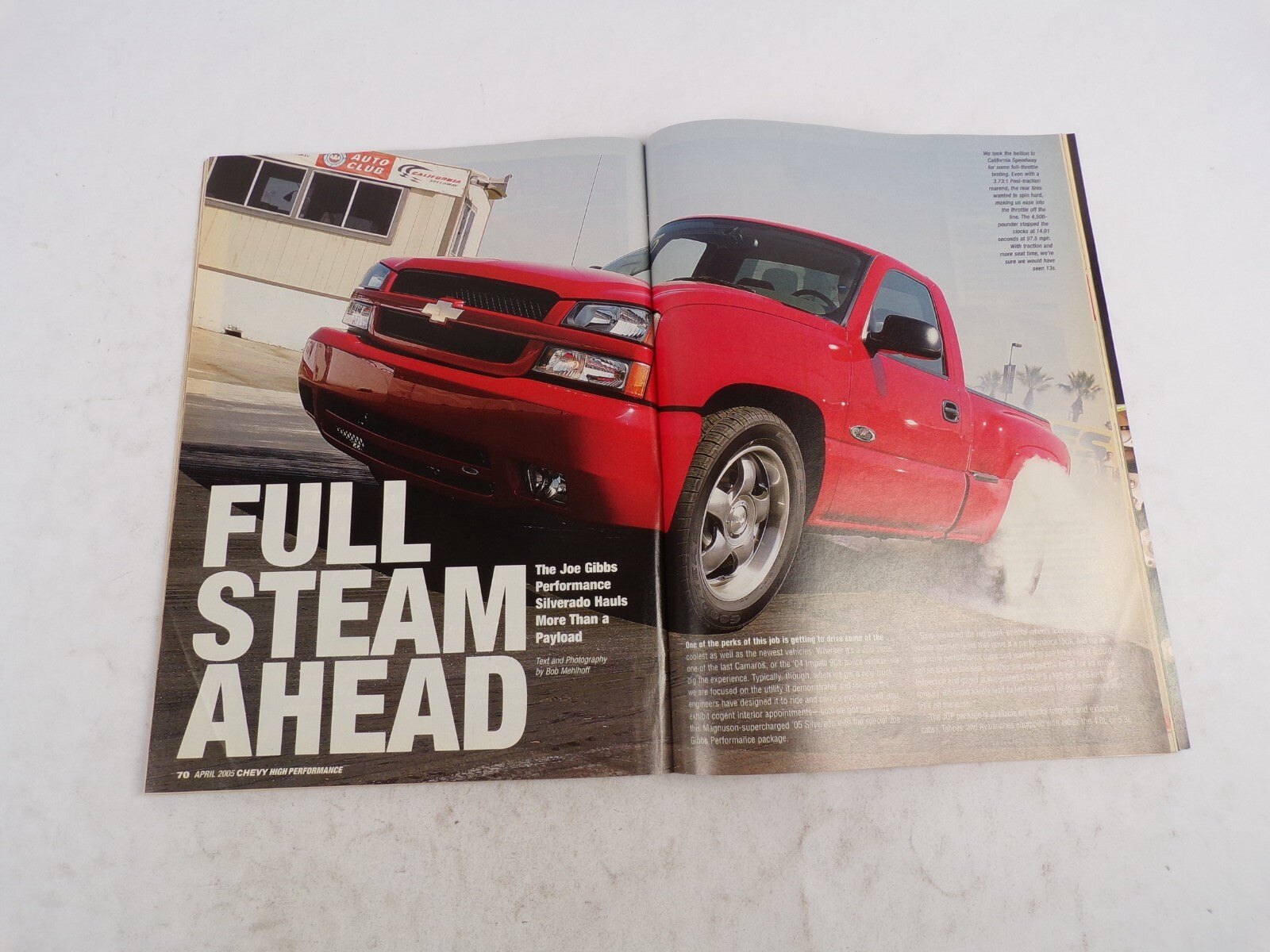 April 2005 Chevy High Performance Nitrous Big Bang, Small Bucks! Nitrous LS1: 72