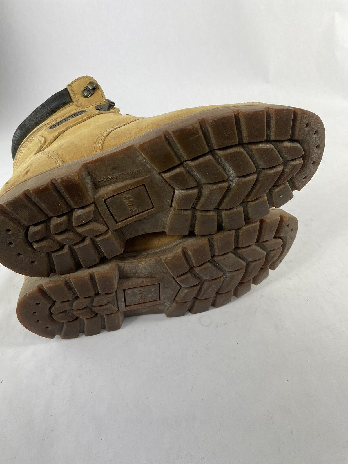 Mack Leather Steel Toe Work Boots sz 11 M Great Condition.