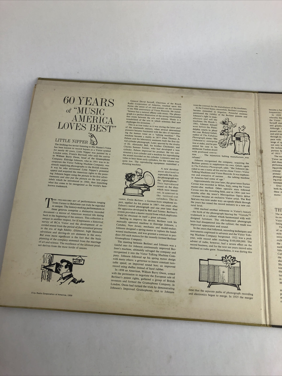 RCA/Victor LM-6074 Various Artists - 60 Years Of Music America Loves Best 1959