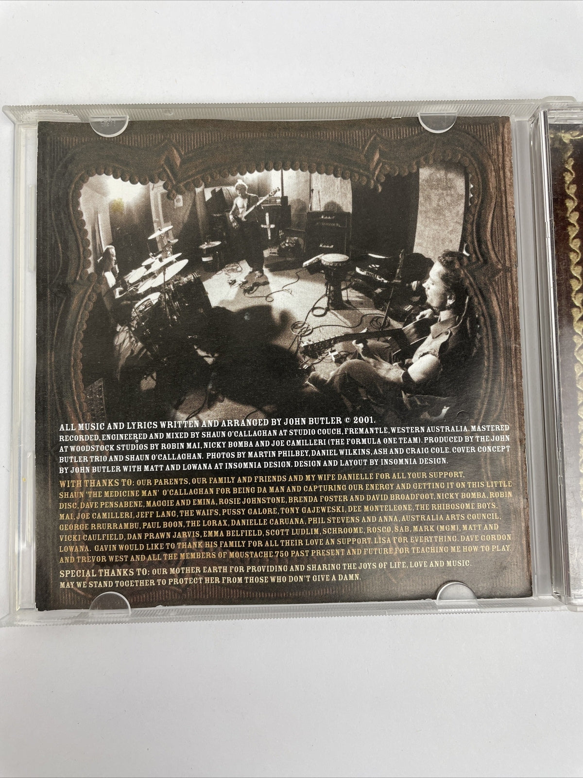 The John Butler Trio - Three ( Digital Audio CD, 2001 ) MGM Entertainment BC