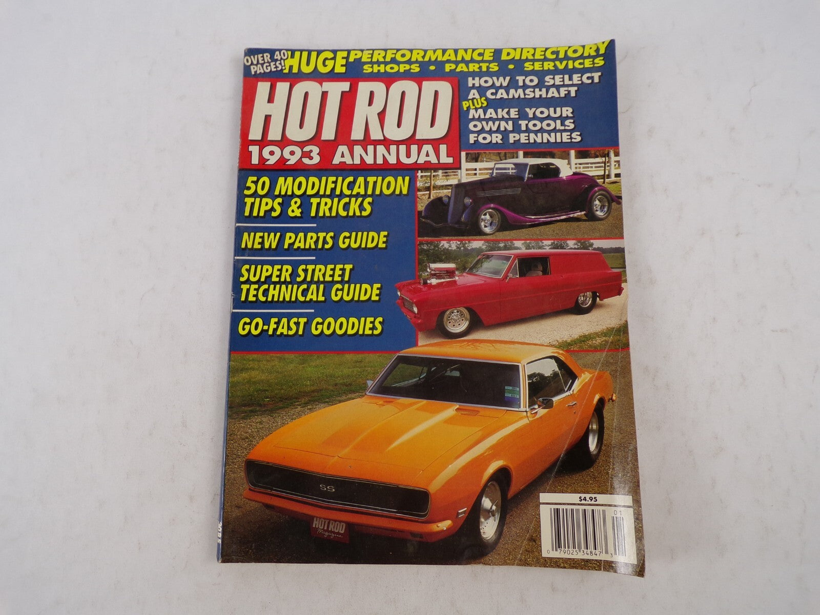 December 1993 Hot Rodding Magazine Huge Performance Directory Shops Parts Servi