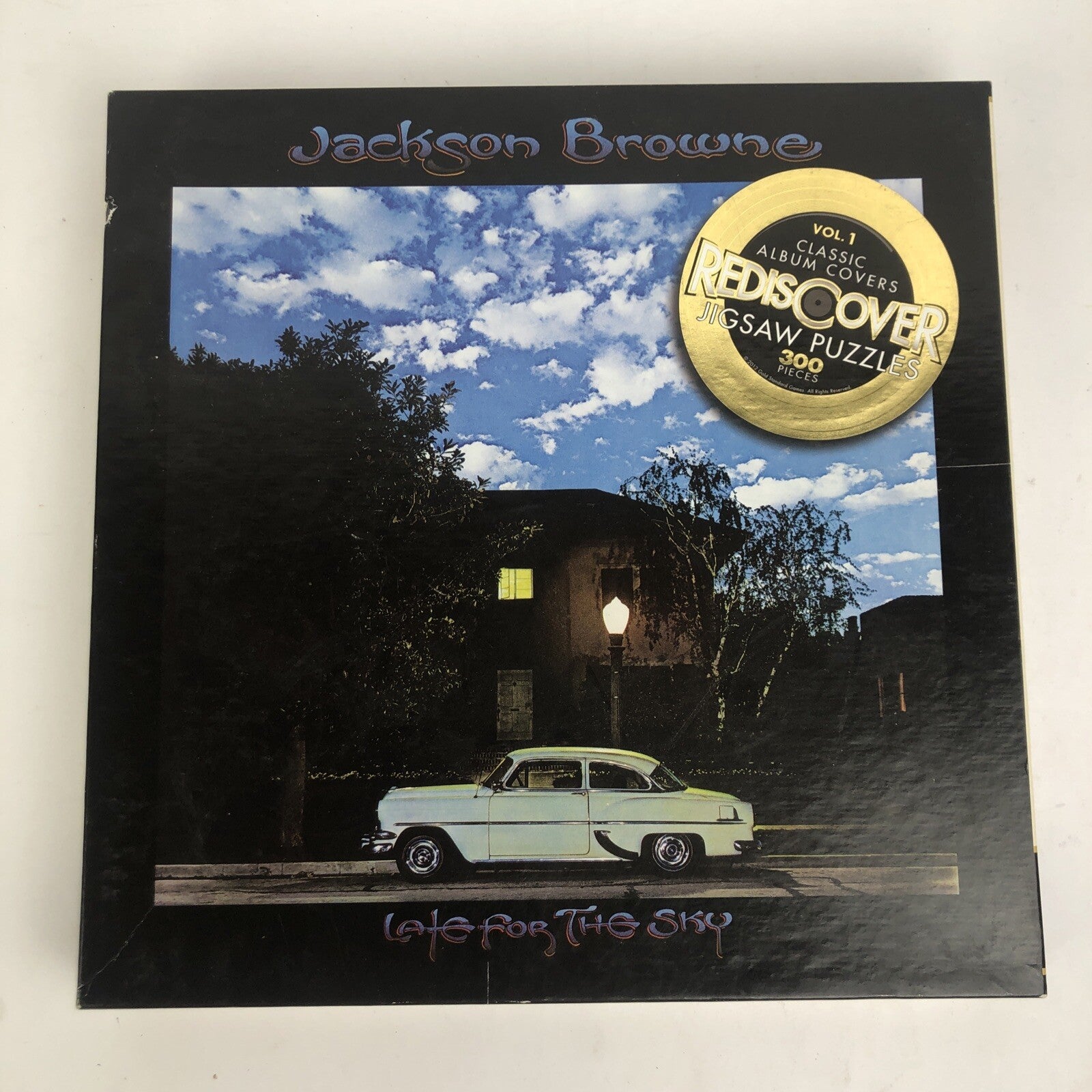 Classic Album Cover Jackson Browne Late for the Sky Sealed 300 pc Jigsaw Puzzle