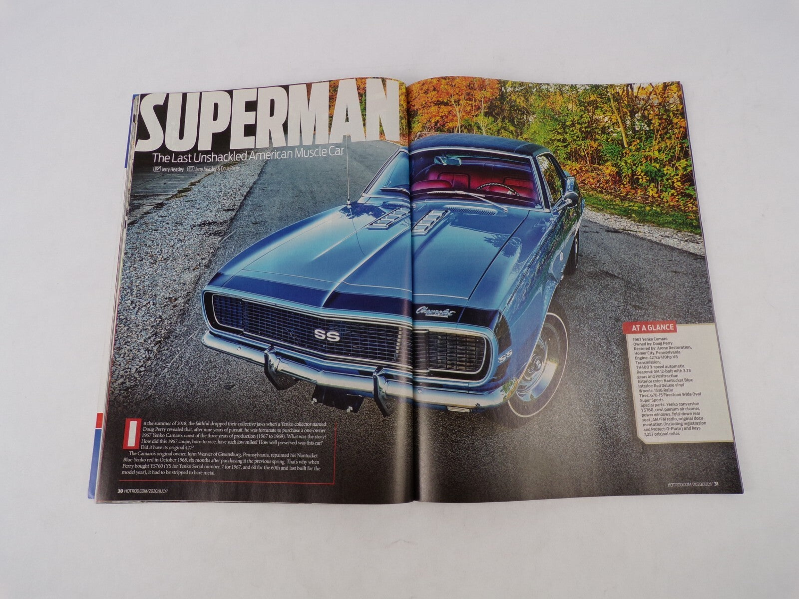 July 2020 Hot Rod Magazine Superman The Last Unshackled American Muscle Car