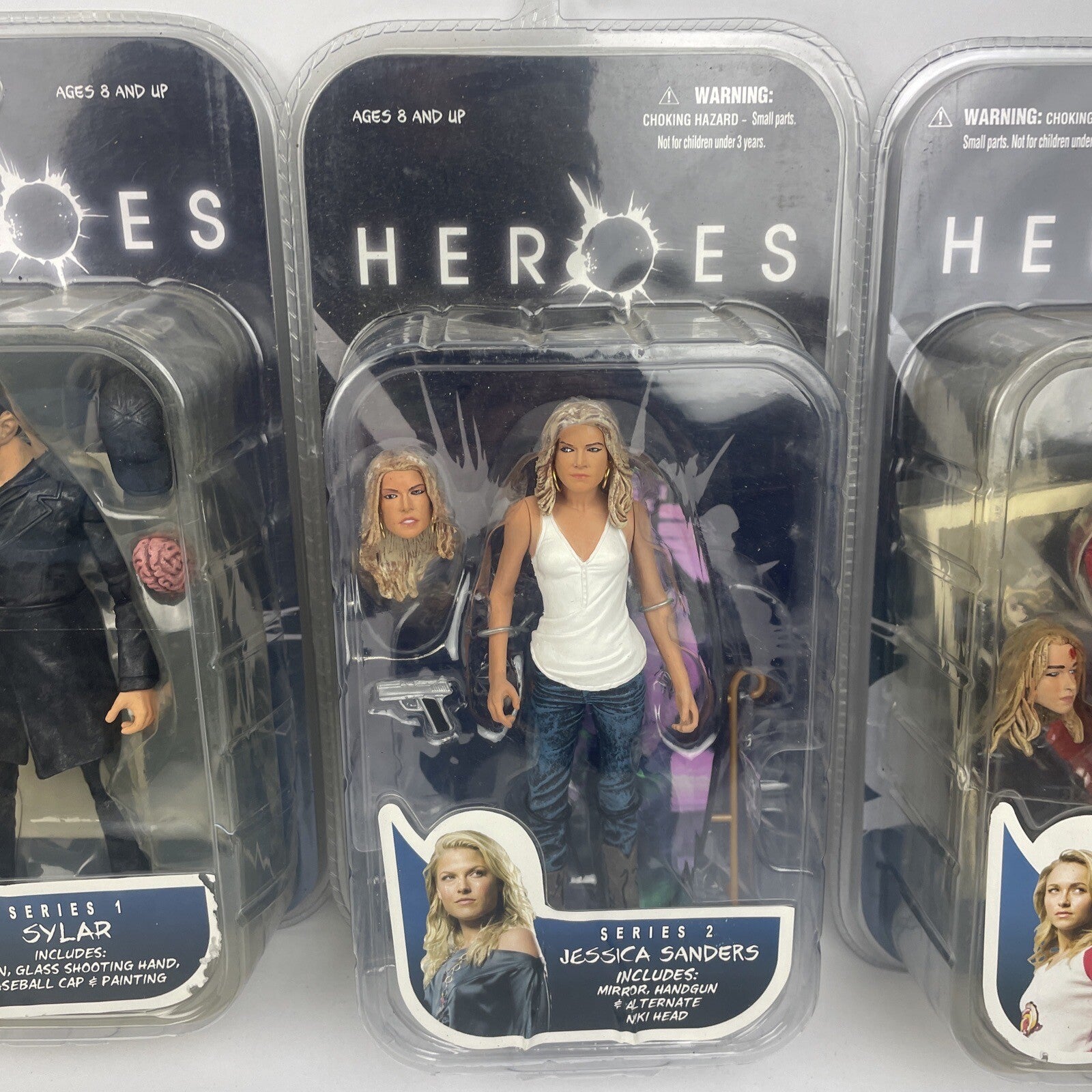 Lot of 12 Heroes Action Figures, Claude, Mohinder Suresh, Jessica Sanders - LOOK