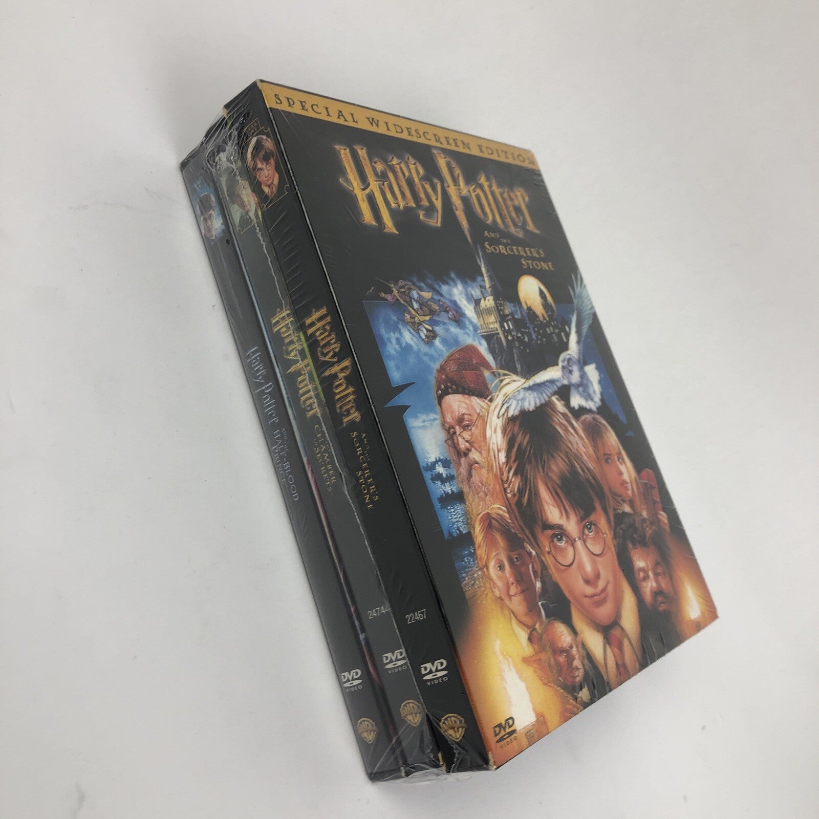Harry Potter and the Sorcerers Stone Chamber Of Secrets Half-Blood Prince DVDs
