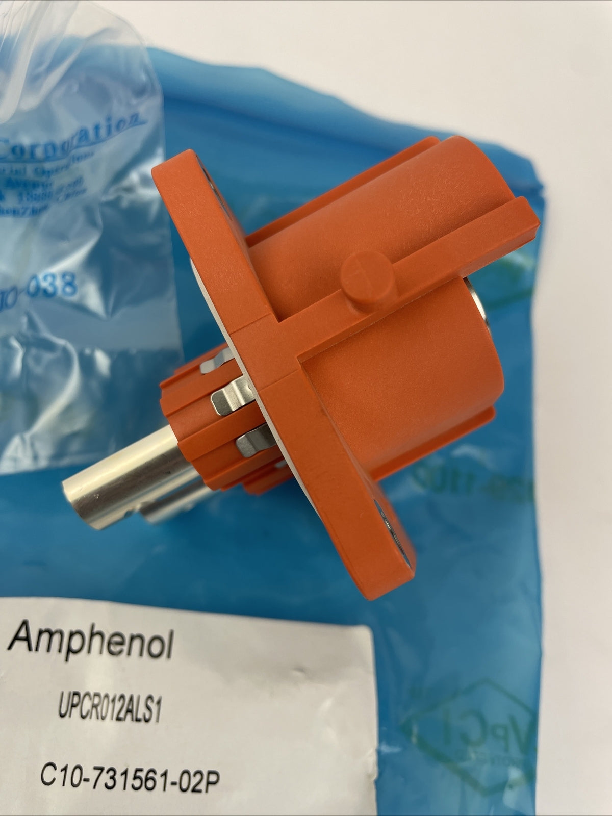 OEM AMPHENOL INDUSTRIAL UPCR012ALS1 Meg P/N C10-731561-02P High Power Connector
