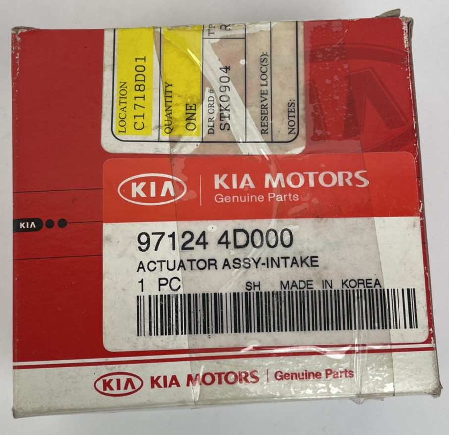 NOS OEM Kia 2006-2010 Sedona Intake Actuator Assembly HVAC Motor 97124-4D000