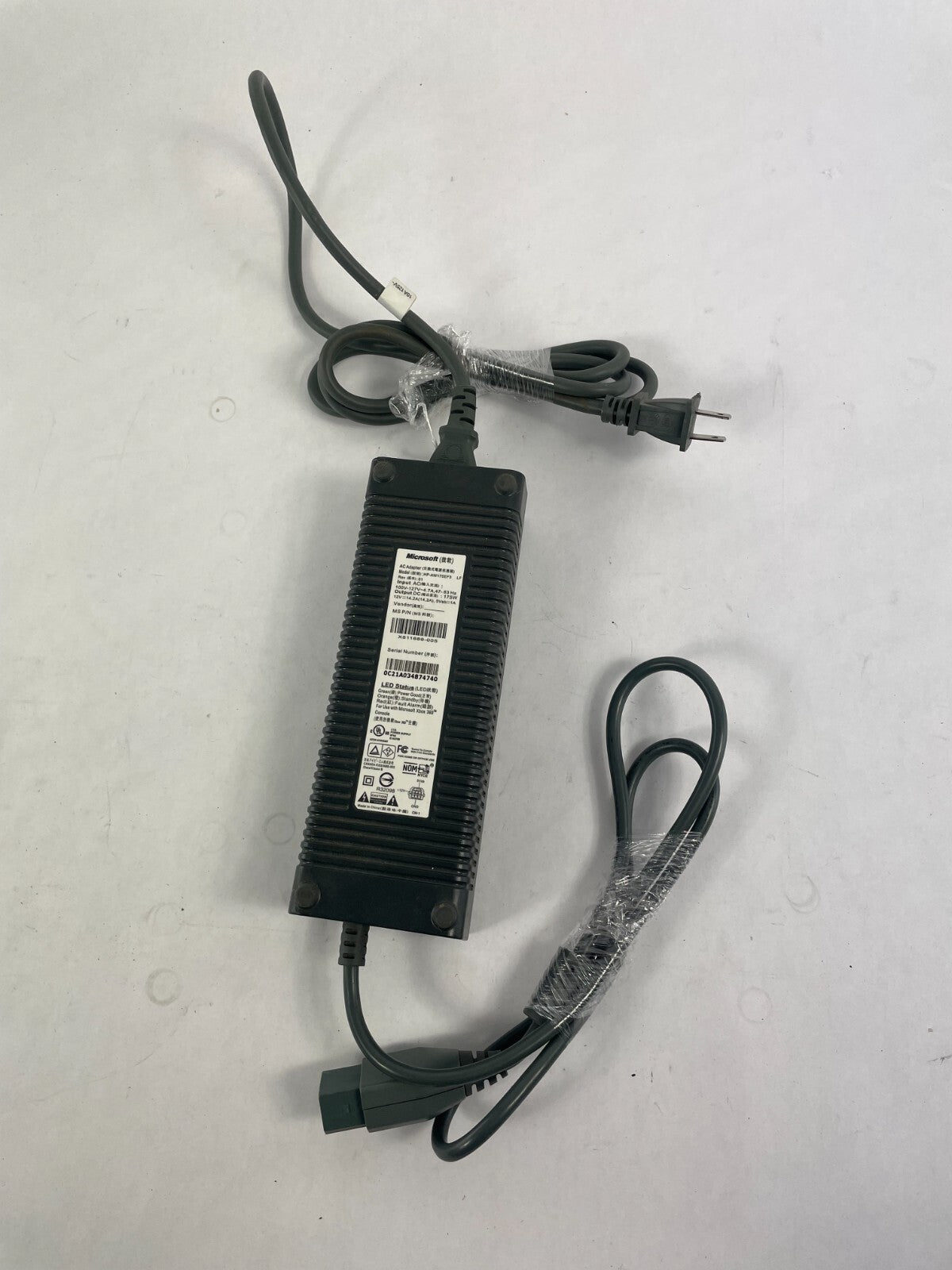 Geniune Microsoft HP-AW175EF3 LF Output 12V 1.0A Power Supply Adapter B01