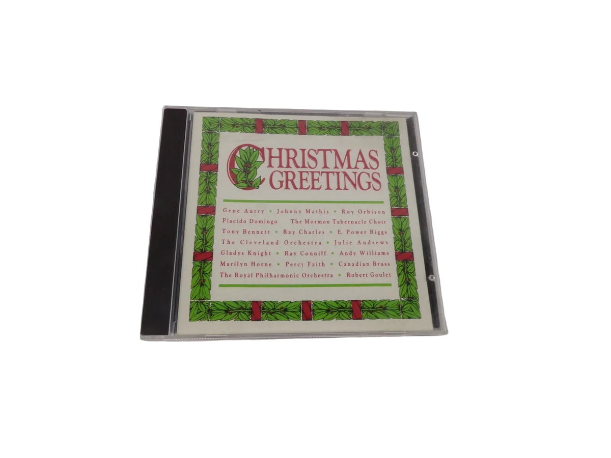 Christmas Greetings Gene Autty Johnny Mathis Roy Orbison Placido Domingo CD#70