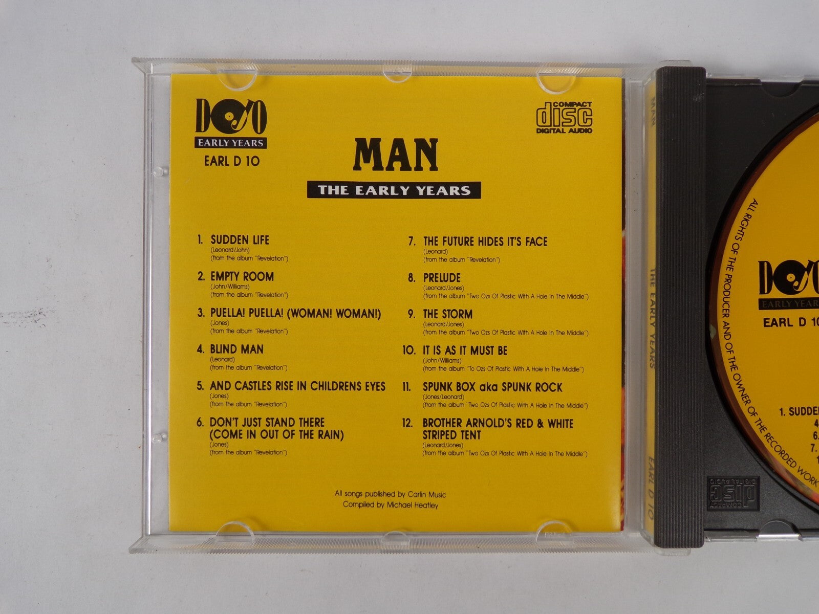 Man The Early Years CD #9
