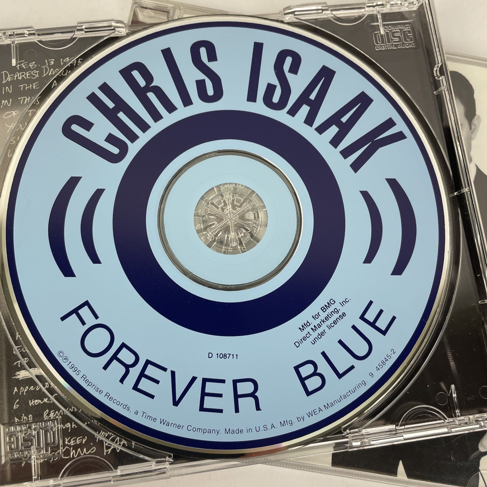 Chris IsaaK - Speak of the Devil 1998 Reprise Records + Forever Blue - Music CD