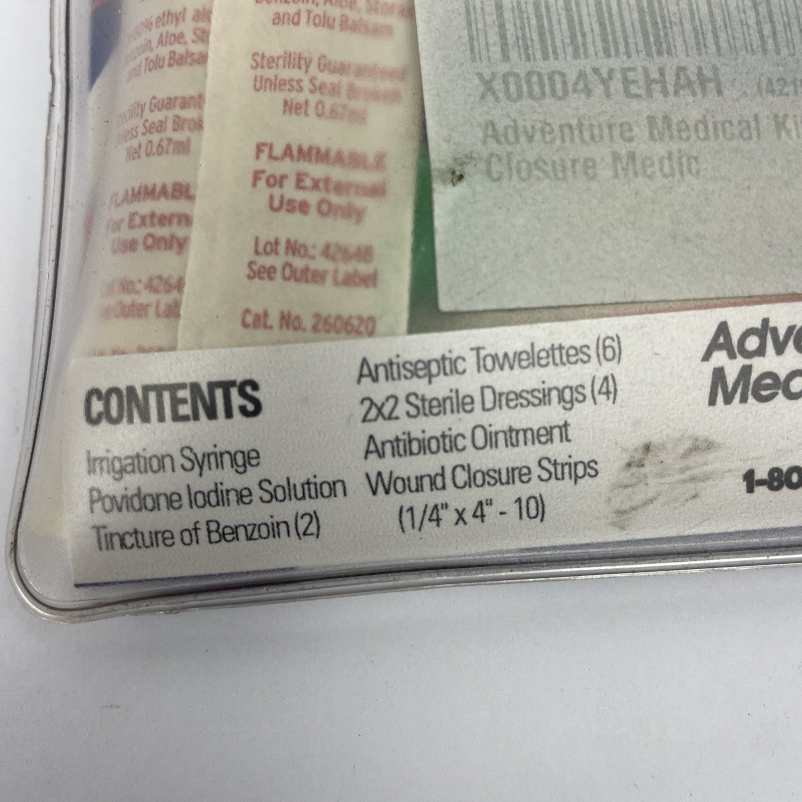 Adventure Medical Kits waterproof wound closure first aid kit