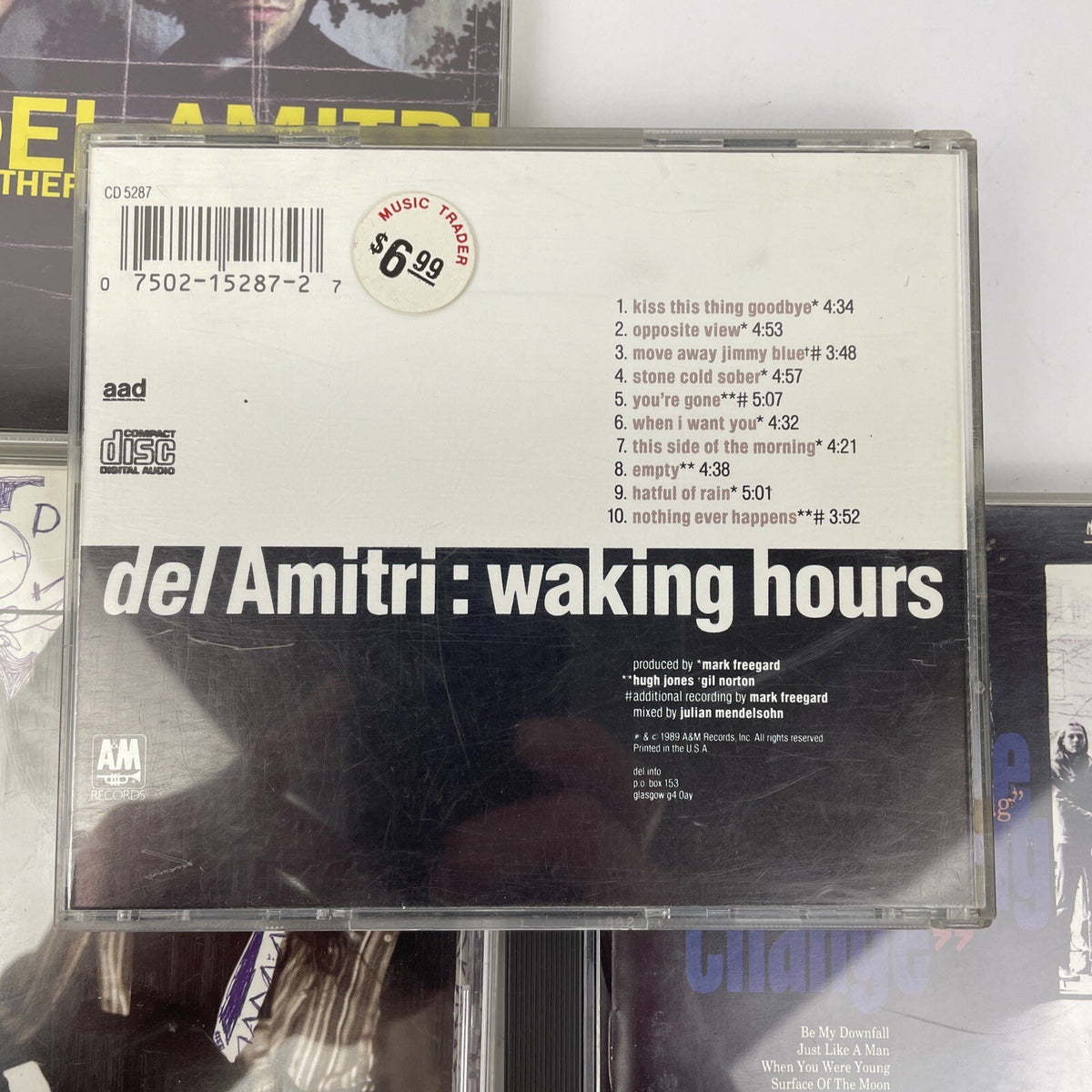 del Amitri cd lot of 3 some other suckers change everything TWISTED Waking Hour