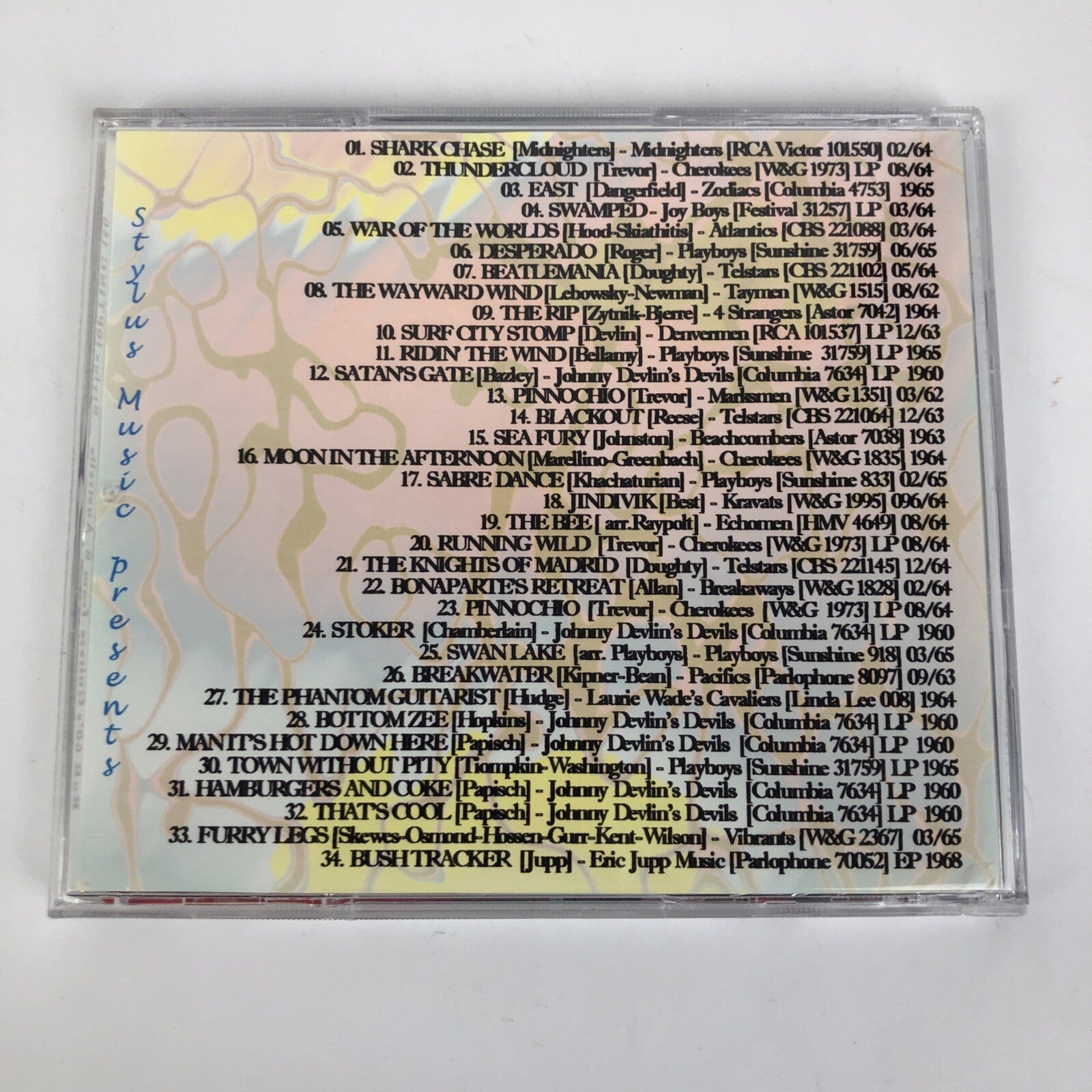 Rock 'n' Roll 60's Guitars from Southern Australia cd Assorted 34 Tracks #32