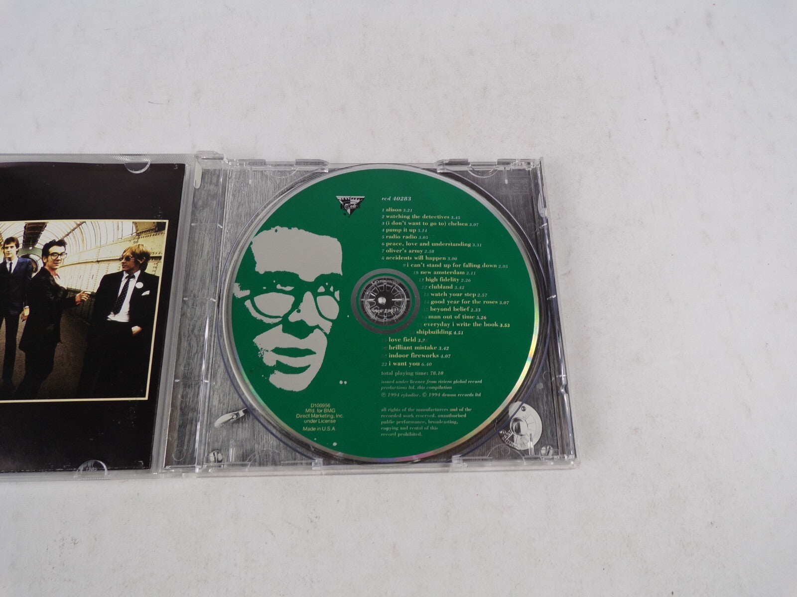 The Very Best Of Elvis Costello And The Atractions Alison Watching The DeteCD#31