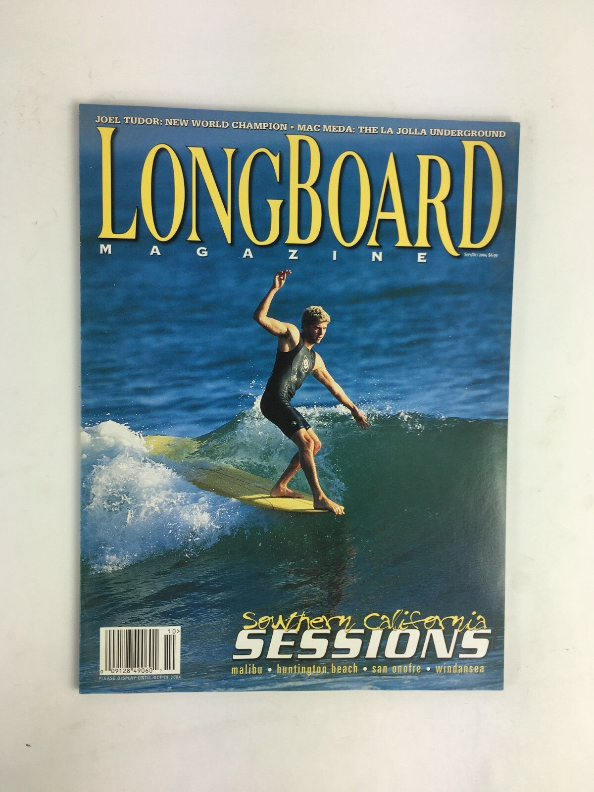 October 2004 Longboard Magazine Southern California Sessions Malibu San Onofre