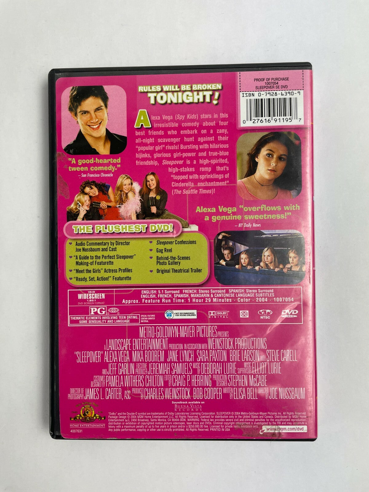 SleepOver Special Edition Lots of Freewheeing Fun! DVD Movies