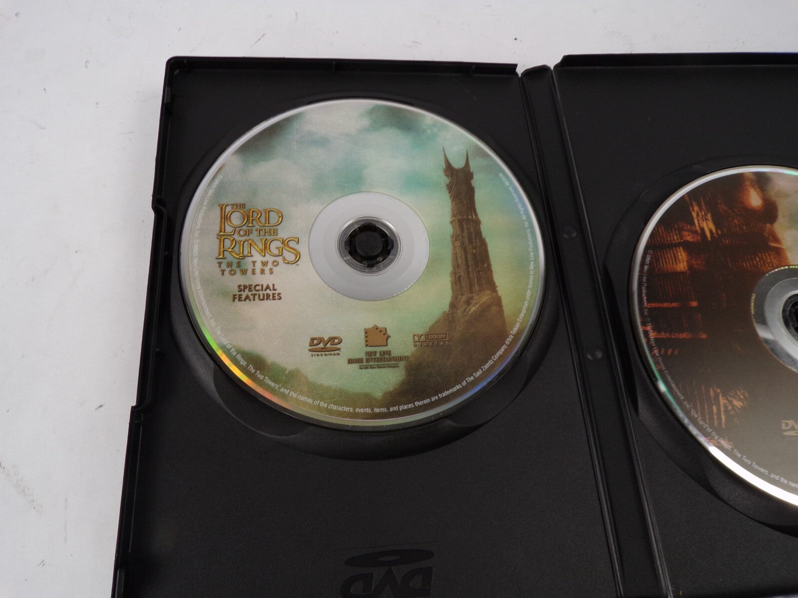 The Lord Of The Rings The Two Towers Elija Wood Peter jackson DVD Movies