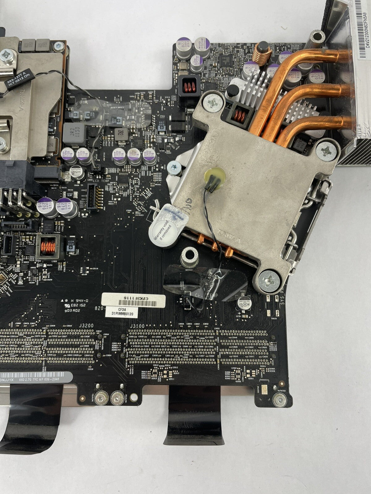 iMac 21.5" A1311 Logic Board 2.7 GHz Core i5 (I5-2500S) CPU EMC 2428 Mid 2011