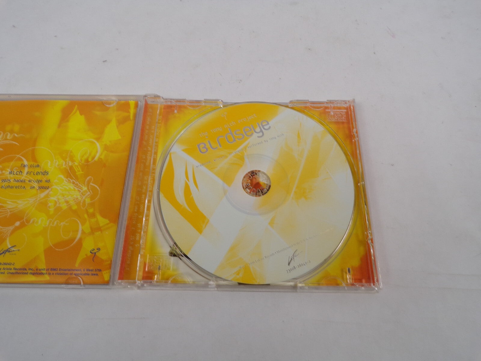 The Tony Rich Project Birdseye CD#30