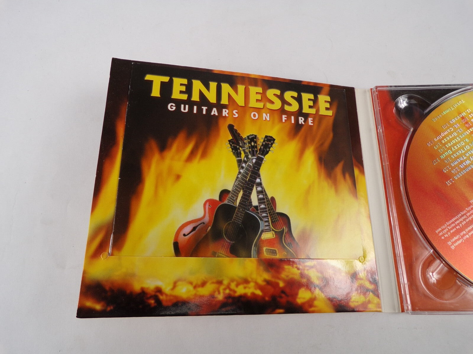 Tennessee Guitars On Fire Vagabond Tiger Rag Homeless Nevada CD#34
