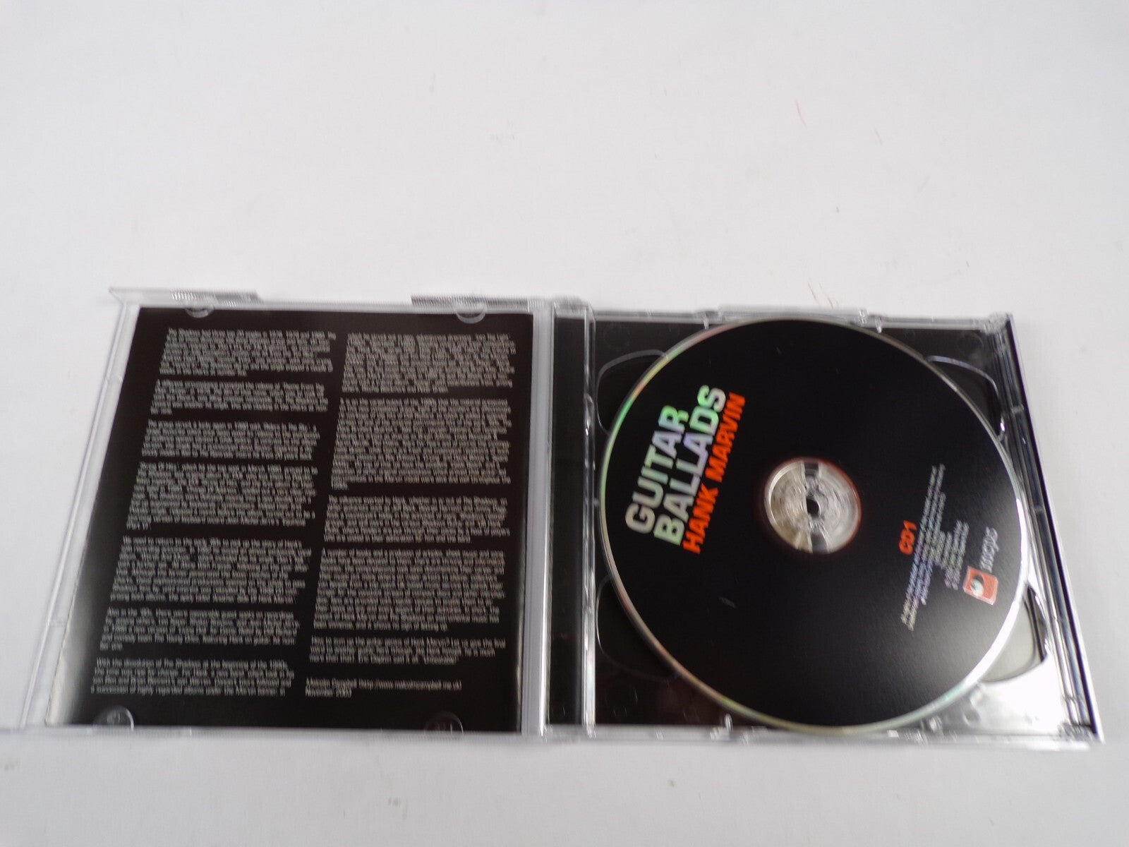 Guitar Ballads Hank Marvin I Will Always Love You The Day I Met Marie CD#62