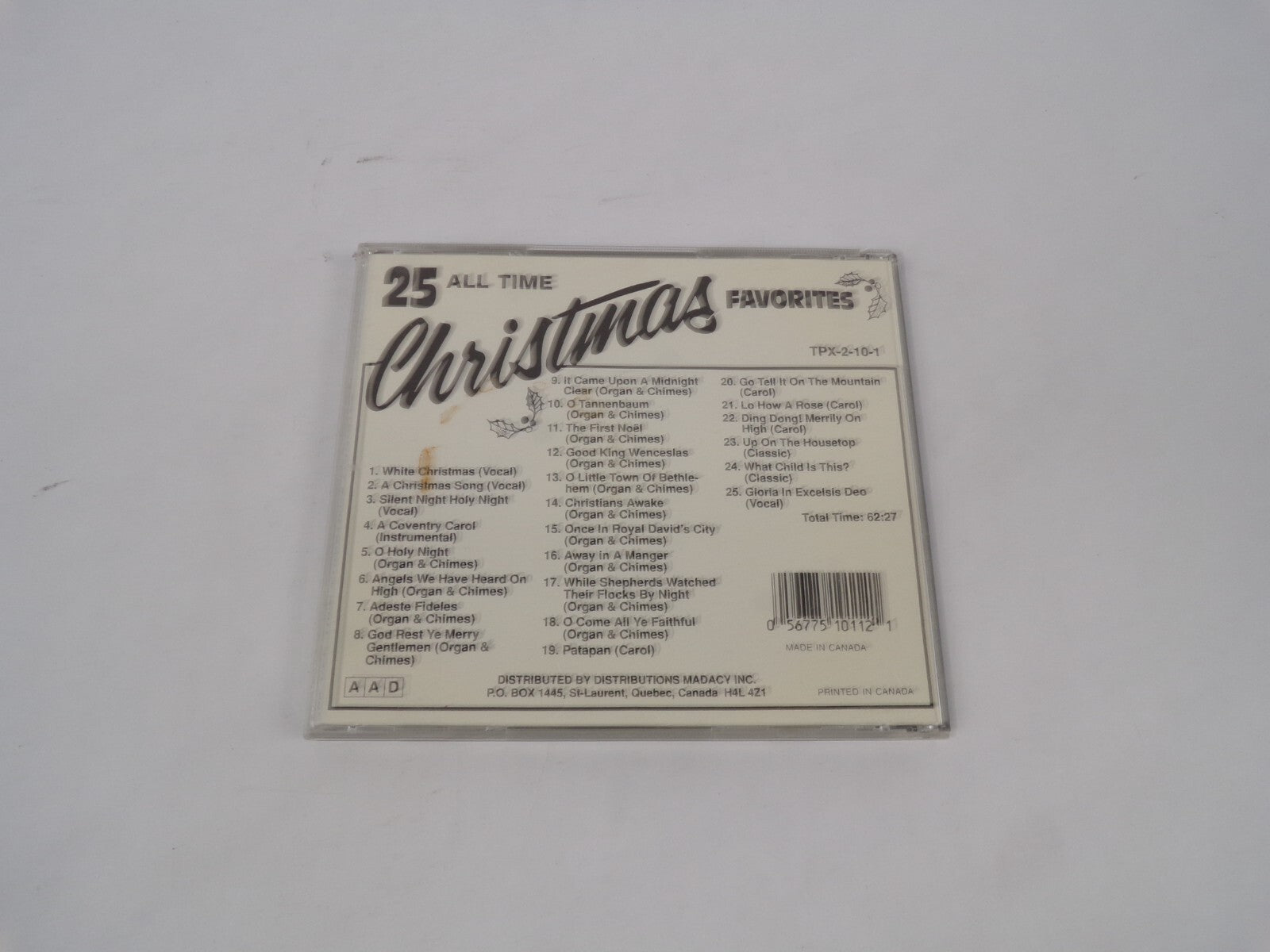 25 Christmas White Christmas A conventry Carot O Holy Night Angels We HaveCD#67