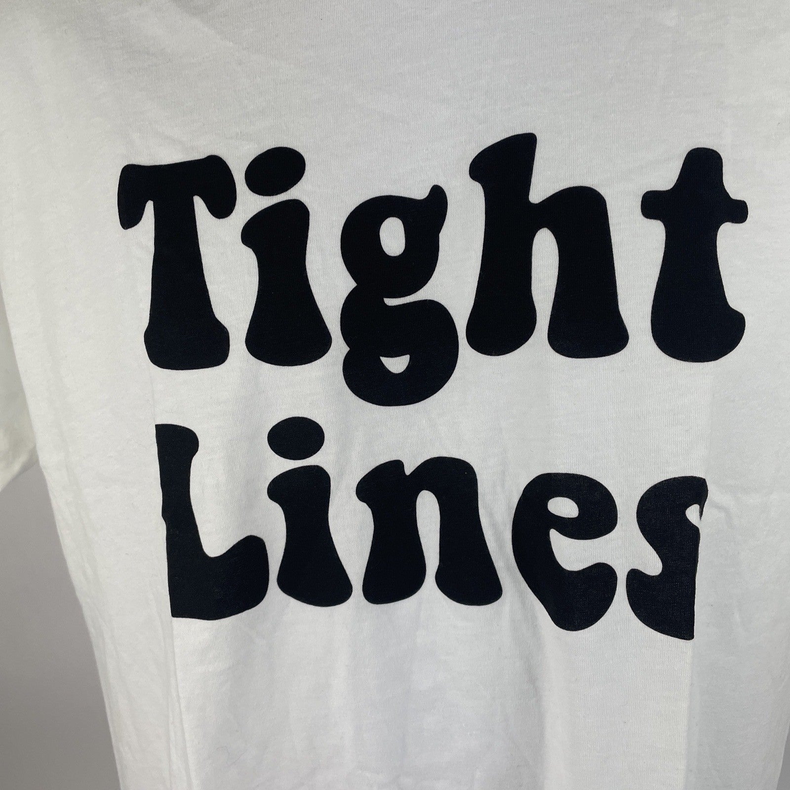 Lot of two new The Mad Hueys Tight Lines ocean fishing T-shirts in men's medium