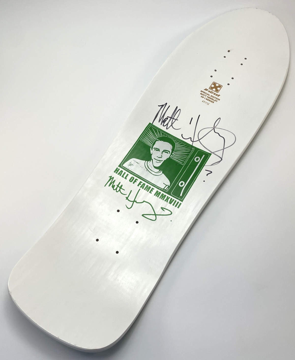 H-Street Matt Hensley Eagle King Size signed Special Edition skateboard deck