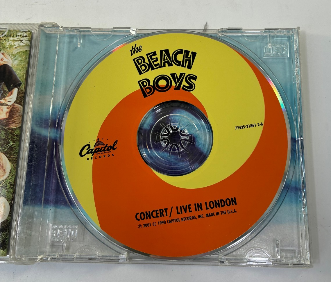 The Beach Boys Concert / Live in London Capitol Records CD 2001