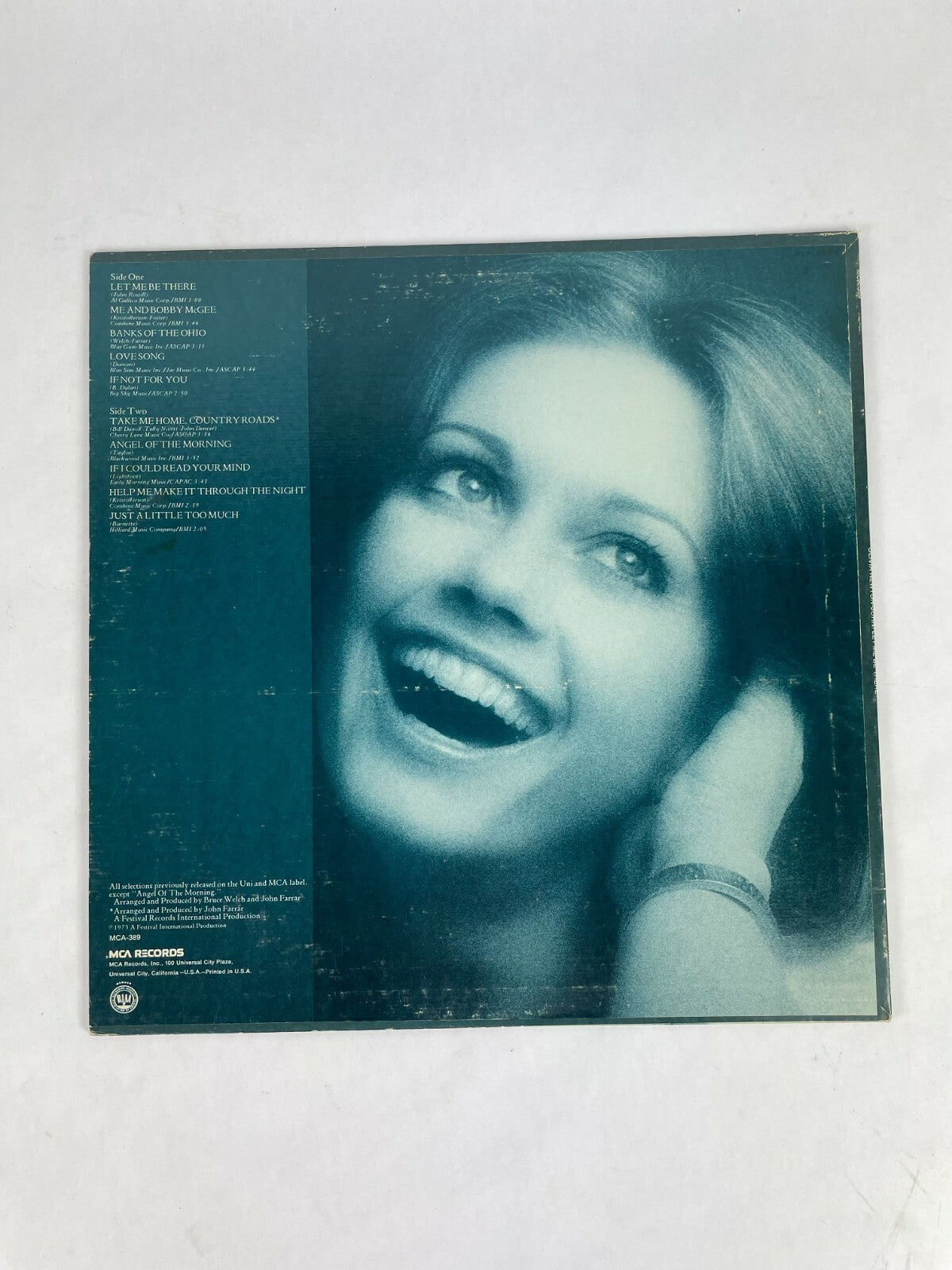 Olivia Vinyl Record