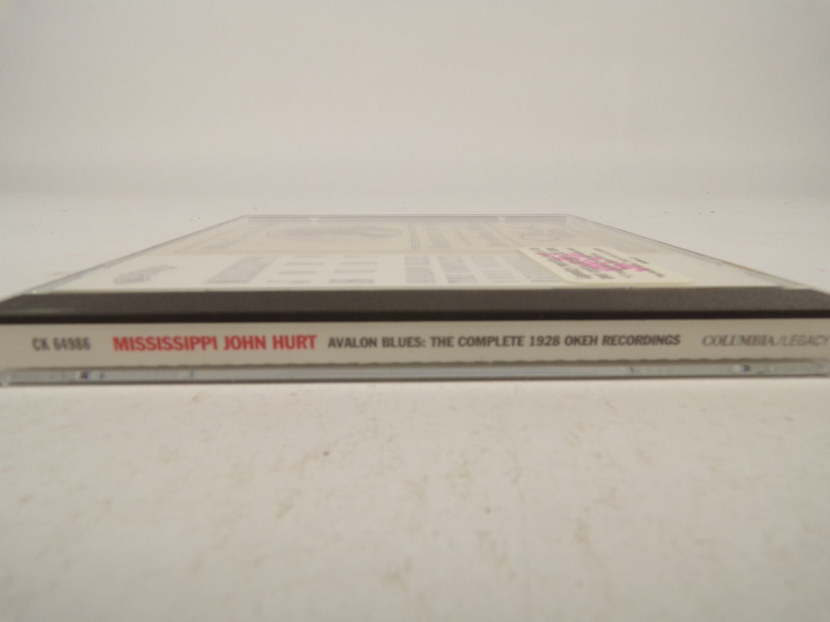 Mississippi John Hurt Avalon Blues Frankie Louis Collins Stack O'Lee CD#44