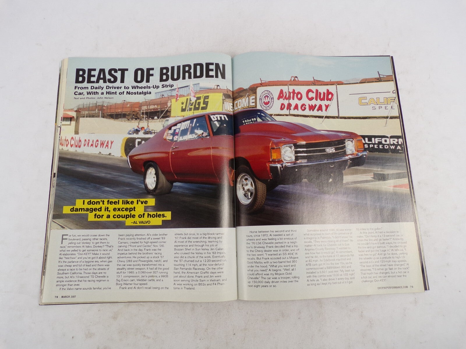 March 2007 Chevy High Performance Paint It Yourself! Small-Block Dyno Flog: 40HP
