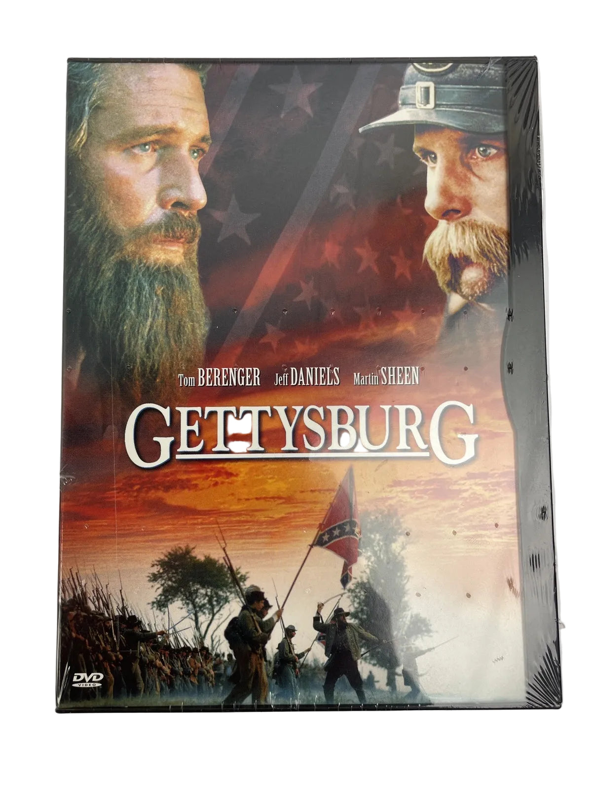 Gettysburg DVD Video Ron Maxwell (DIR) 1993 Widescreen English Drama PG - Sealed